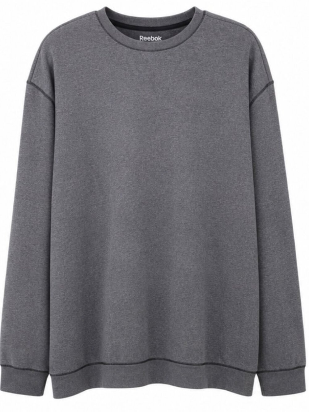 Reebok Men’s 3XL Tall Gray Crewneck Sweatshirt